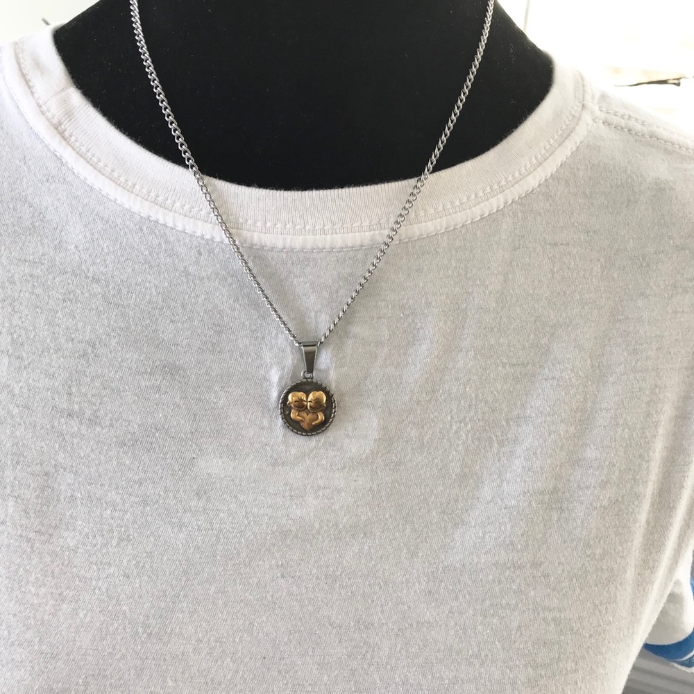 Gemini Coin Pendant - Picture 3 of 3
